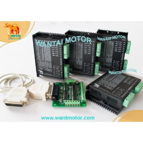 High Quality CNC Stepper Driver 4 Axis ,24-80VDC/7.8A/256 Subdivistion replacing MD882