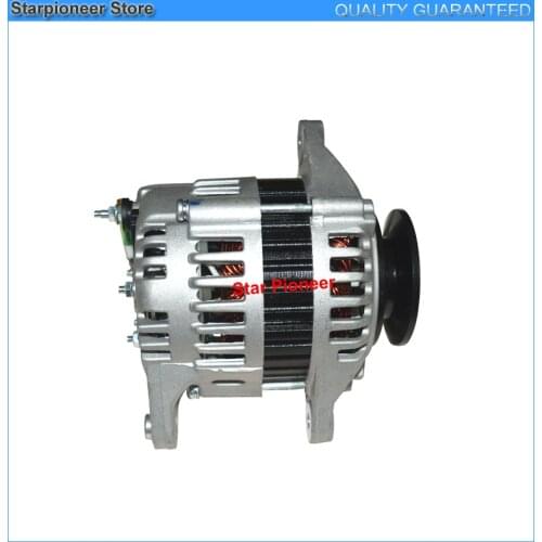 Forklift part alternator motor 4D92E, 4D94E, 4D98E, 4D94LE 12V 40A part # YM129930-77210
