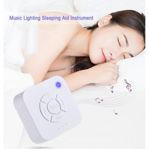 USB Rechargeable Timed Shutdown Sleep Sound Machine White Noise Machine For Sleeping & Relaxation for Baby Adult Office Travel