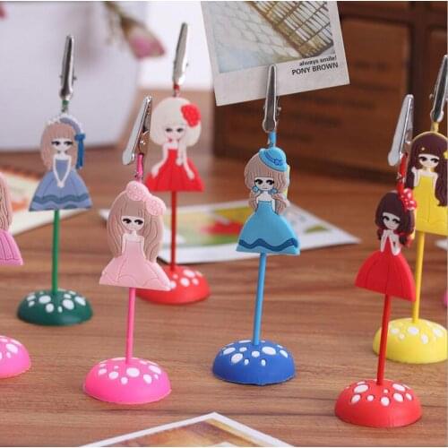 20pcs Beautiful Girl Princess Name Number Message Card Table Place Holder For Wedding Party Home Office Decoration