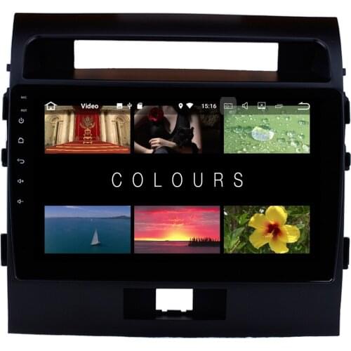 RoverOne Car Radio Navigation For Toyota Land Cruiser LC200 2008 -2013 Touch Screen Android GPS Bluetooth Central Multimedia Map