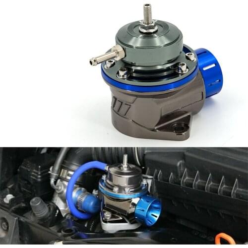 Free shipping FV Style BOV Float Valve Blow Off Valve Floating Valve Blue High Quality Aluminium Anodic Oxidation