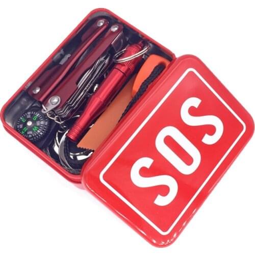 ZK20 Outdoor SOS Emergency Survival kit Survival Tools Multi Tool Camping Gear Equipment Hiking Accessories Tourism Equipment
