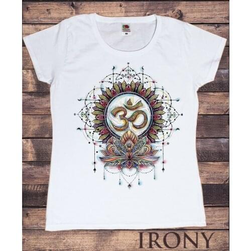 T-Shirt Om Aum Yoga Aztec Flowers India Zen Hobo Bo Hot Shirts Fashion 2019 Summer New Men Cotton T-Shirt 3D Print Tshirt