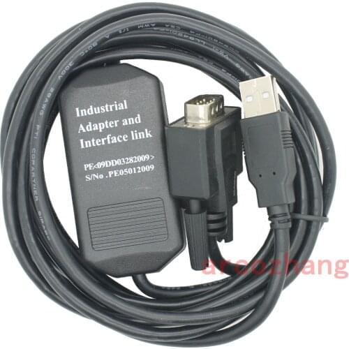 Free shipping Schneider Quantum 140 series CPU programming cable, USB to 232 interface