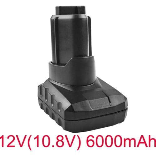 12V 6000mAh Li-ion Battery for AEG Ridgid R86048 BLL12C BS12C BS12C2 BSS12C BWS12 L1215 L1215P L1215R