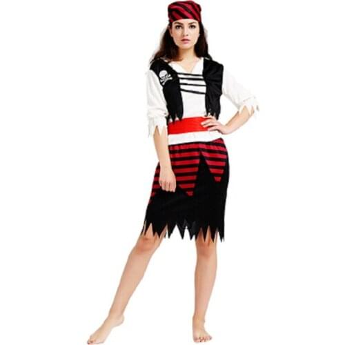 New Caribbean pirate female leader RPG temptation sexy costumes dress Sexy women Pirate Clothing suit