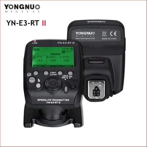 YONGNUO YN-E3-RT II Dustproof&Waterproof TTL Radio Trigger Speedlite Transmitter For 600EX-RT,YN600EX-RTII YN968EX-RT YN686EX-RT