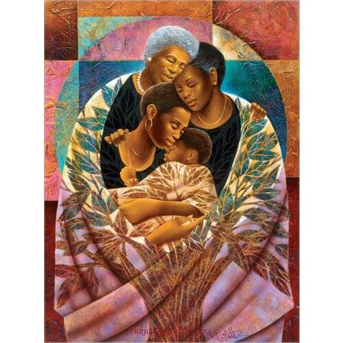 Needlework for embroidery DIY DMC color High Quality - Counted Cross Stitch Kits 14 ct Oil painting - Tree Of Life