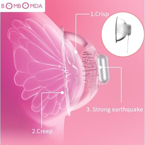 Sex Nipple Vibrator Nipple Sucker massager Vibrator Breast Enlarger Women Female Masturbator Sex Shop Adult Sex Toys for Women