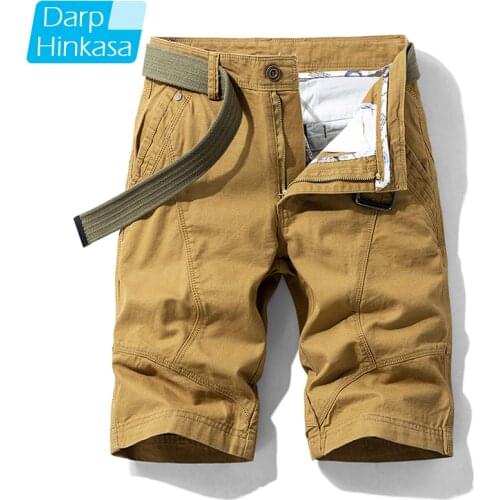 Summer solid color shorts mens casual shorts fashion mens casual pants simple loose shorts men 2020