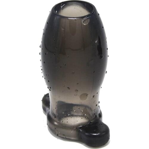 Silicone Bidet Hole Enema Anal Cleaning Retention Nozzle Enema Anal Expanding Anus Dilator Plug Vaginal Enlarge Anal Plug Hole