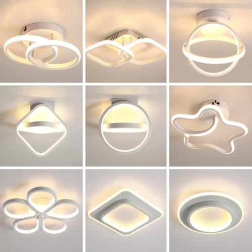 Nordic Simple Modern Hallway Aisle Lamp Creative Entrance Hallway Light Cloakroom Balcony Bathroom Small Ceiling Lighting