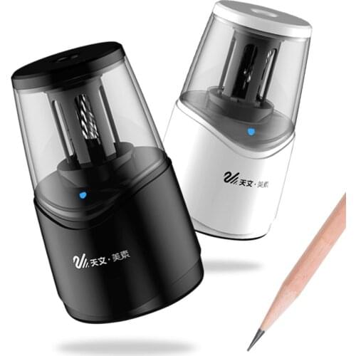 Tenwin Usb Charging Electric Pencil Sharpeners Mechanical Electronic Pencil Sharpener For School Gift Stationery Art Supplies