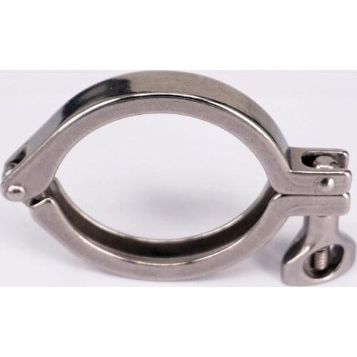 2.5" Tri Clamp 77.5mm Ferrule O/D 304 Stainless Steel Casting Tri Clamp Sanitary Fitting Dairy Brewing Tri Clover