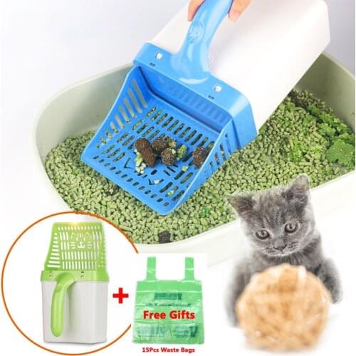Creative Useful Cat Litter Shovel Quick Easy Pet Cleaning Tool Scoop sift Cat Sand Cleaning Products Scoops Party Gifts