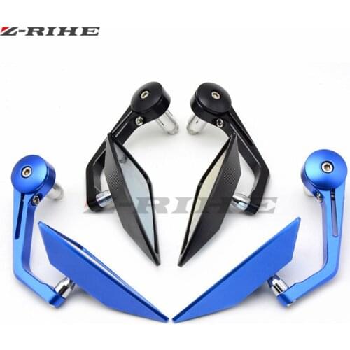 Universal 7/8"" 22mm handle bar motorcycle bar end mirror Motorcycle Mirror for SUZUKI GSF 600 Bandit S-X 1995 - 1999 1998 97