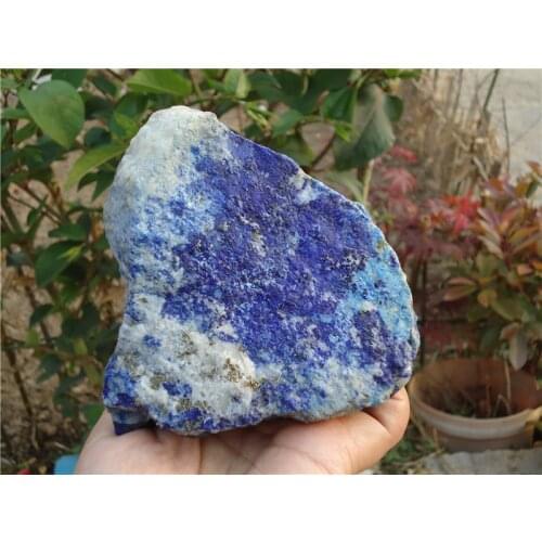 1030G old material Natural Untreated Lapis Lazuli Gemstone Mineral Rough from Afghanistan PT1030 112mmX140mm