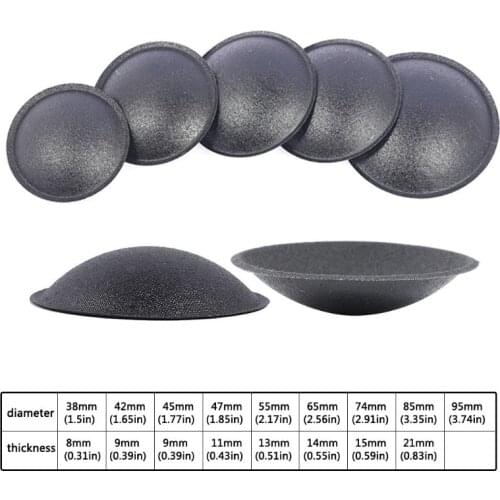 2PCS Speaker Dust Cap Cover Woofer Subwoofer Repair Parts Accessories N84A