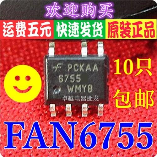 6755 6755u Fan6755wmyb LCD Power Chip Real Brand New & Original! Just Change It