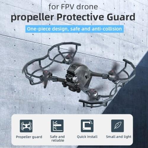 Brand New Drone Propellers Guards Quick Release Props Protective Ring Blades Protect Cage for DJI FPV Protector Accessories
