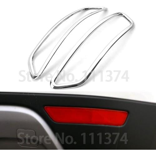 Chrome Rear Fog Light Trim Cover for Geely Atlas Emgrand NL-3 Proton X70 2016-2020 Bumper Decoration Accessories