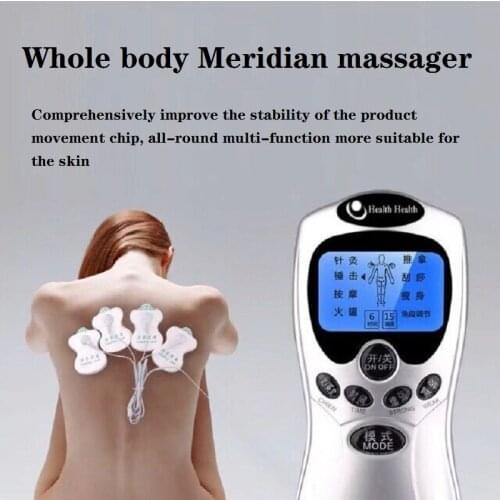 Blue Screen Physiotherapy Instrument Multifunctional Household Mini Meridian Massage Stimulator Acupuncture Electrostimulator