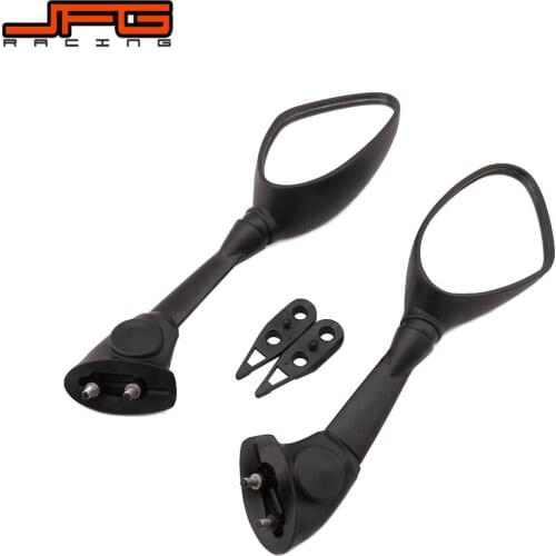 Motorcycle Motorbike A Pair Black Rearview Side Mirrors Rear View Mirror For BMW S1000 2009 2010 2011 2012 2013 2014 2009-2014