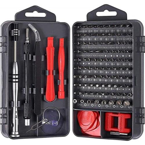 Precision Screwdriver Set 115 in 1 Screw Driver Bit Multi-Function Magnetic Repair Device Hand Tools Torx Hex
