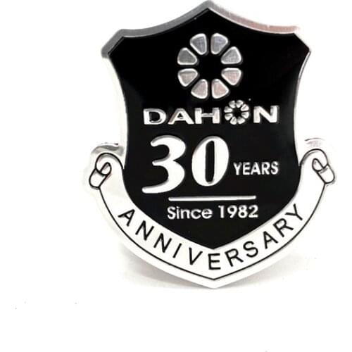 Bicycle Stickers Original Dahon-30 Years Anniv Ersary Commemorative Edition Daho-Logo Aluminum Alloy Stickers