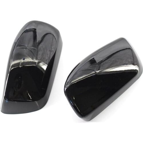 Pair of Sporty Style Mirror Cover Gloss Black Fit for 2004-2007 BMW E60 5 Series