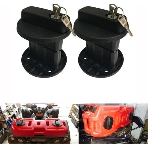 J171-5 ABS 10L/20L/30L Portable Fuel Can Fuel Oil Tank Lock with Key for Vehicle lantsun