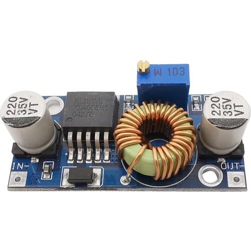 XL4005 DC-DC Adjustable Step-Down Power Module 5A 75W DC Supply Step-down Module Power Supply Large Power