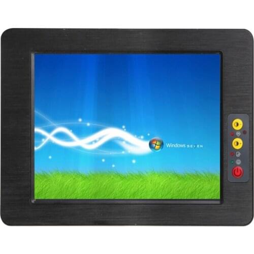 IP 65 waterproof Touchscreen 12.1 inch mini Fanless Industrial Panel PC with 4*com ports