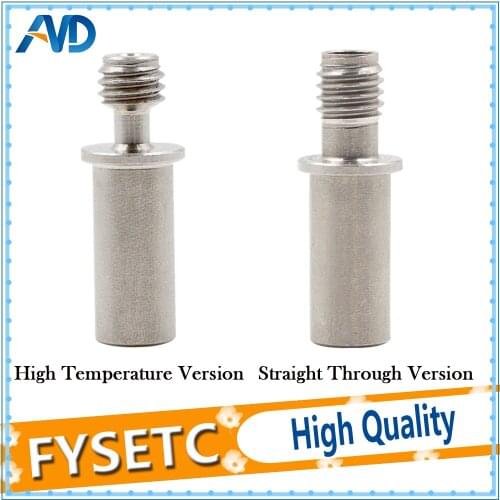 Hexagonal V6 Hotend Dedicated Throat Straight Through Version / High Temperature Version 1.75mm Heat For 3D Printer Parts