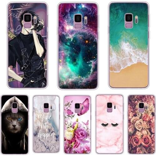 Silicon phone Case For Samsung Galaxy S9 Cases Cover For Samsung S9 plus Phone shell new design full 360 protective Coque