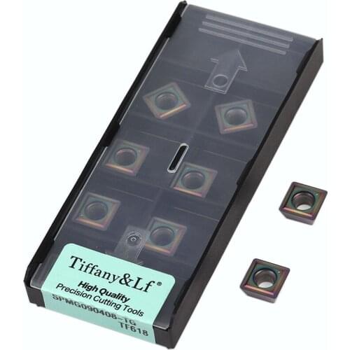 SPMG050204 060204 SPMG07T308-TG SPMG090408 SPMG110408-TG TF618 Carbide Insert CNC Lathe Tool U Drill Turning Tool Milling Cutter