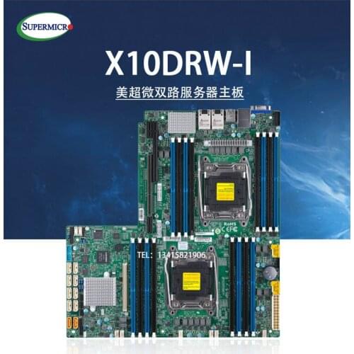 Ultra micro x10drw-i dual channel server motherboard C612 chip 2011 pin e5-2600 16 memory slots