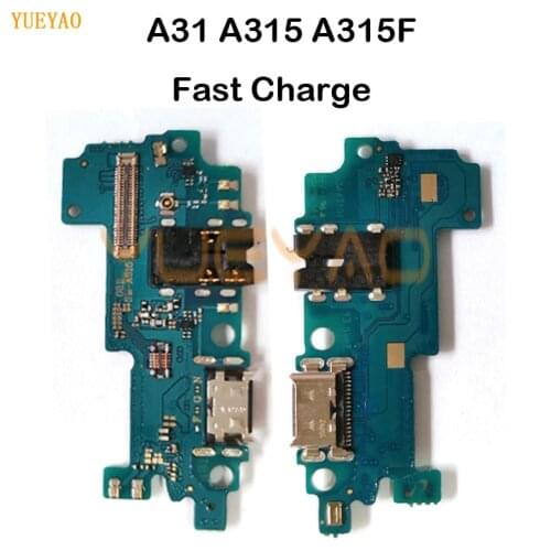 Charging Dock For Samsung A31 A315 A315F Charger Port Connector Flex Cable With Fast Charger