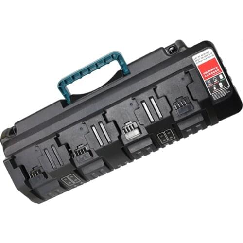 N14 N18 Li-ion Charger Rapid Optimum 2 Port / 4 Port For Milwaukee 14.4V 18V Lithium Battery M18 Two-Pack / Four-Pack Charger