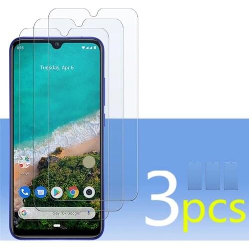3Pcs On For Xiaomi mi a3 a 3 Glass Mia3 3a Protective Film xiaomia3 mi3a Screen Protector xiomi xioami Sheet Tempered Glas 9H