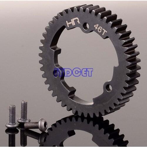 46T 1 Mod Hardened 45# Steel Spur Gear #6447 For RC Car Traxxas 1/10 E-Revo VXL 1/10 MAXX 1/5 X-Maxx 1/7 XO-1