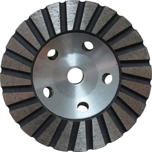 100mm 4"diamond aluminum cup wheel,turbo cup wheel,angle grinder cup wheel,turbo type for grinding granite,masonry
