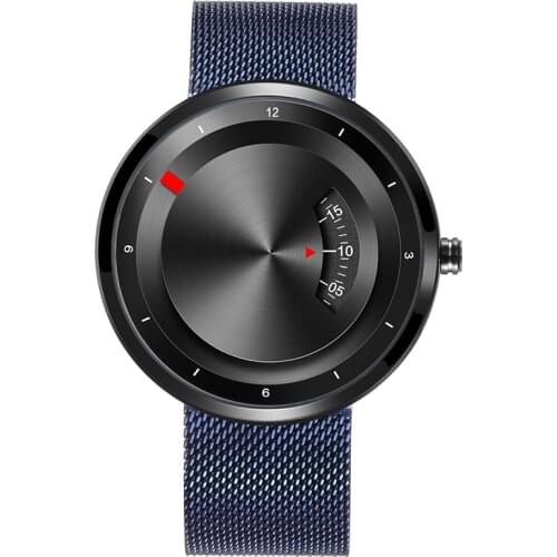 Skone new design watch quartz watch casual mens fashion business students watch waterproof mesh belt watch relogio masculino