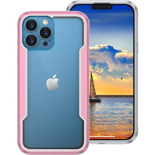 IPhone 13 12 11 Pro Max XR XS X 8 7 6 Plus SE Color Metal Bumper Luxury Couples Creative Phone Case Clear Protection Case pc+tpu