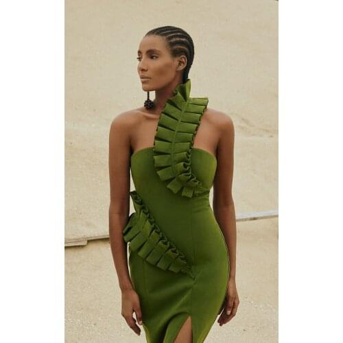 DEIVE TEGER Solid Summer Dresses