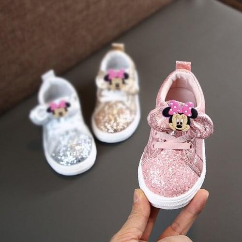 Brand Fashion Kids Bow Antislip Soft Sneakers Girls Boys Toddler Casual Shoes Cute Running Shoes Spring Children Sport Sneakers