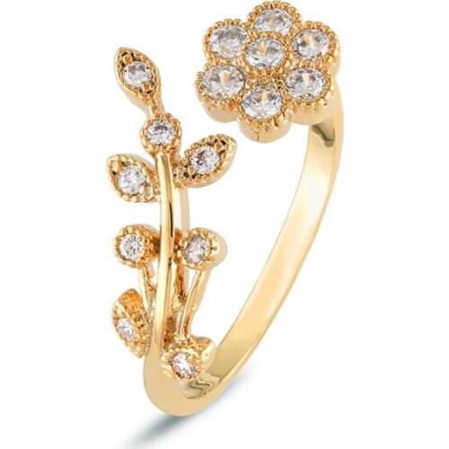 Женские золотые кольца MEAJOE China At AliExpress