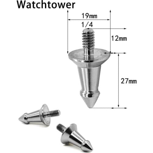 Tripod Monopod Mount Foot Screw 1/4 Inch Screw Photography Bracket Fixed Accessories Quick Release Metal Screw