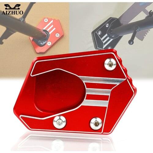 CNC Motorcycle Kickstand Extension Side Stand Enlarge Pad FOR HONDA CB400X CB650R Neo Sports Cafe CBR500R CB500 F X CB 125R 300R